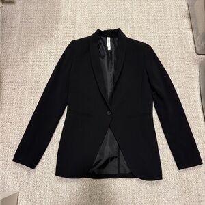Mural Classic Black Women's Blazer Carolyn Bessette style